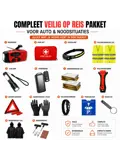 Veilig Onderweg Pakket Voorbereid Op Reis