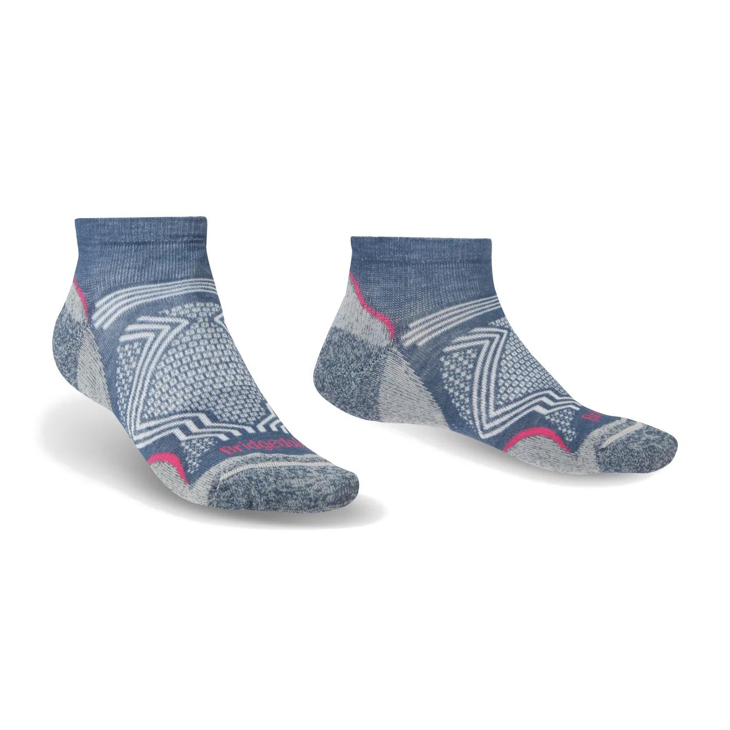 Bridgedale  Hike Ultralight T2 Coolmax Dames  Denim