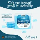 Mini koelelementen 4 stuks - Compact