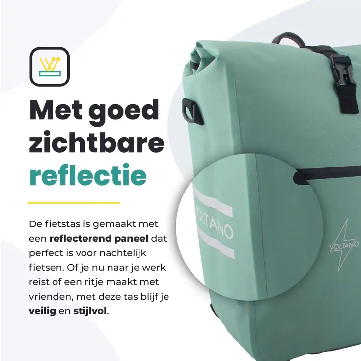 Voltano Luxe E‑bike Fietstas 28 L