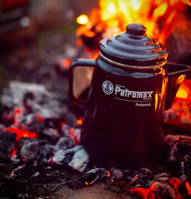 Petromax Emaille Percolator Perkomax 1,3L