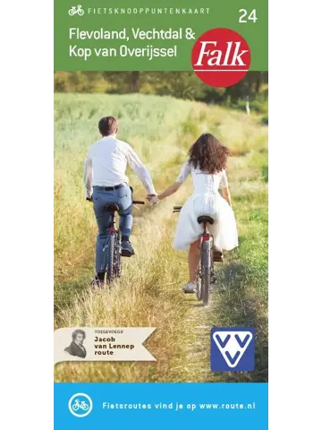 Falk fietskaart 24 Flevoland, Vechtdal en Kop van Overijssel
