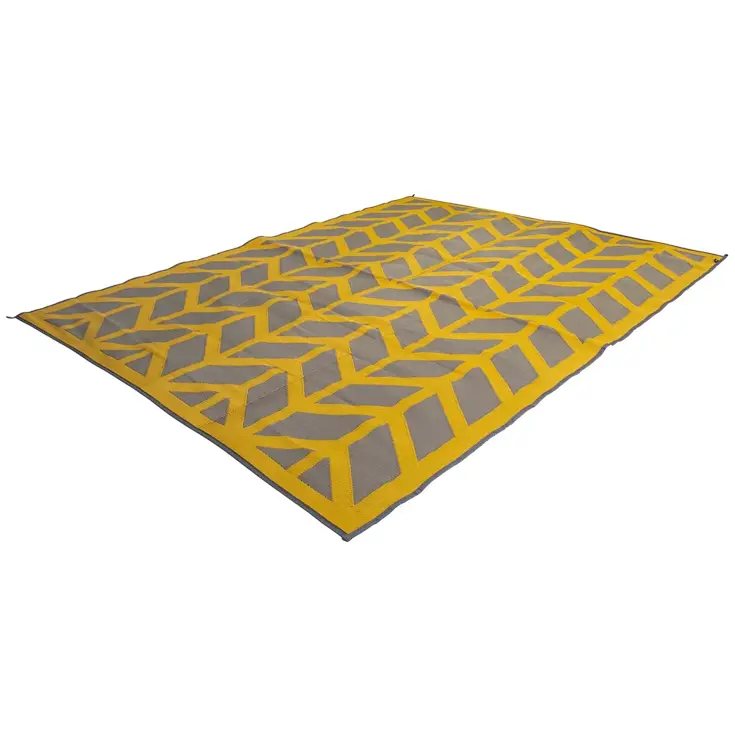 Bo-Camp Chill Mat Flaxton Geel M 200x180 cm