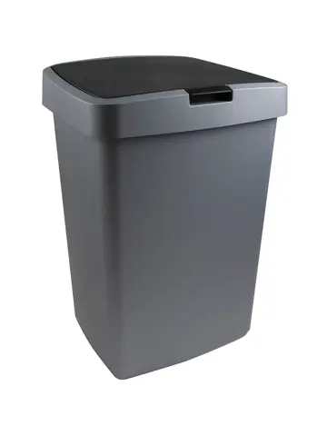 Delta - Prullenbak + klepdeksel - 50L