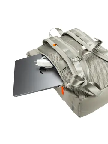 PT01 Rugzak - Pebble Grey - Laptopvak