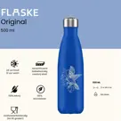 FLASKE 500 ml RVS Drinkfles