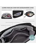 Classic Anti-diefstal N/S Crossbody Tas