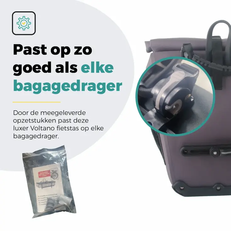 Voltano Luxe E‑bike Fietstas 28 L