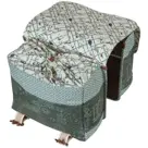 Basil fietstas dubbel Boheme forest green 35L