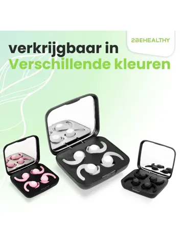 Reis/Slaap oordoppen - 2 Paar (M&L) - Wit