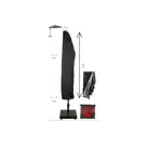 CUHOC Zweefparasol hoes 265x50x70 cm - Redlabel