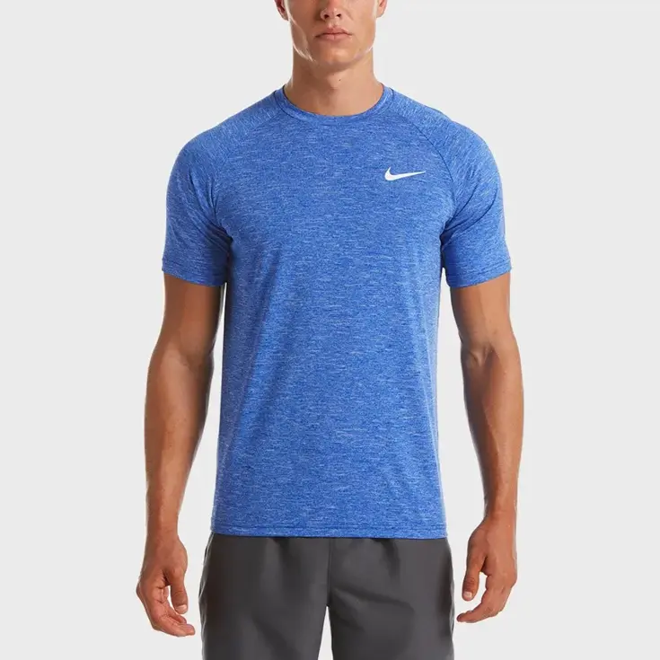 Nike - Zwemshirt Heather Hydroguard - Heren