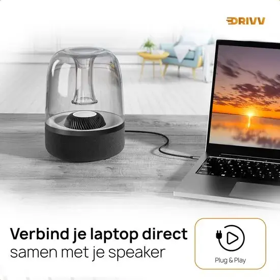 AUX Kabel 3.5mm - 2 Meter