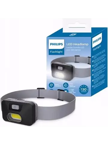 LED hoofdlamp - 130 lumen - 23 meter