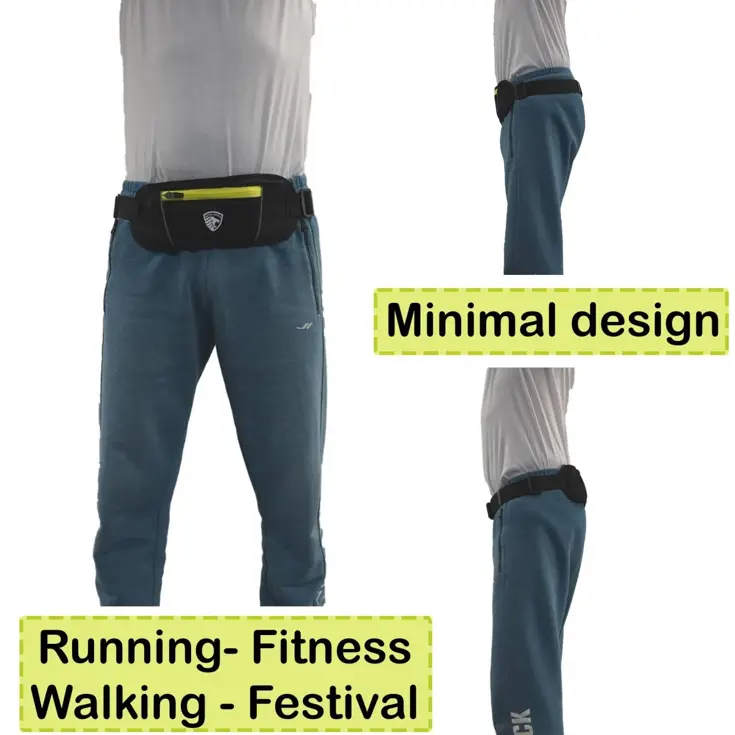 Slimline Heuptas - Sportband - Hardloop Tasje