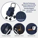 Boodschappentrolley deluxe – 60 liter