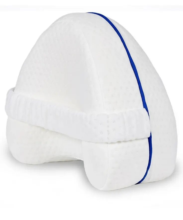 Kniekussen voor in Bed - met band