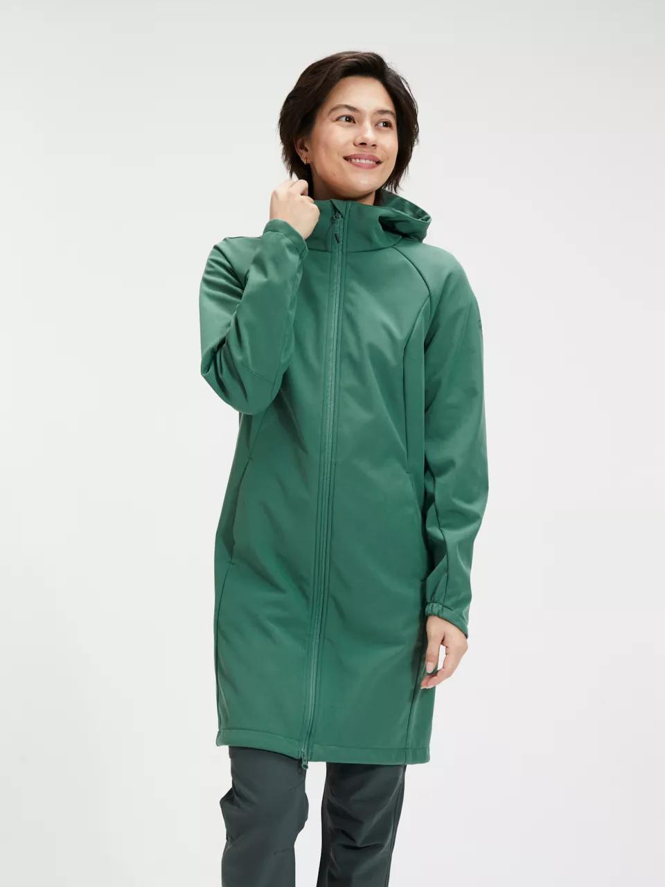 ANWB  Corba  Softshell parka dames  Human Nature  Groen   S main product image