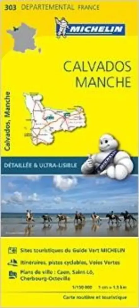 Wegenkaart Local 303 Calvados Manche