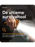 Noodradio met solar dynamo Bluetooth en powerbank