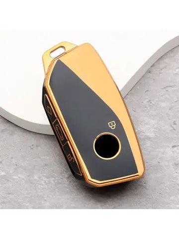 TPU Sleutelhoesje voor Bmw goud F4