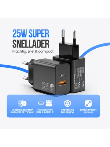 Oplader - Fast Charger