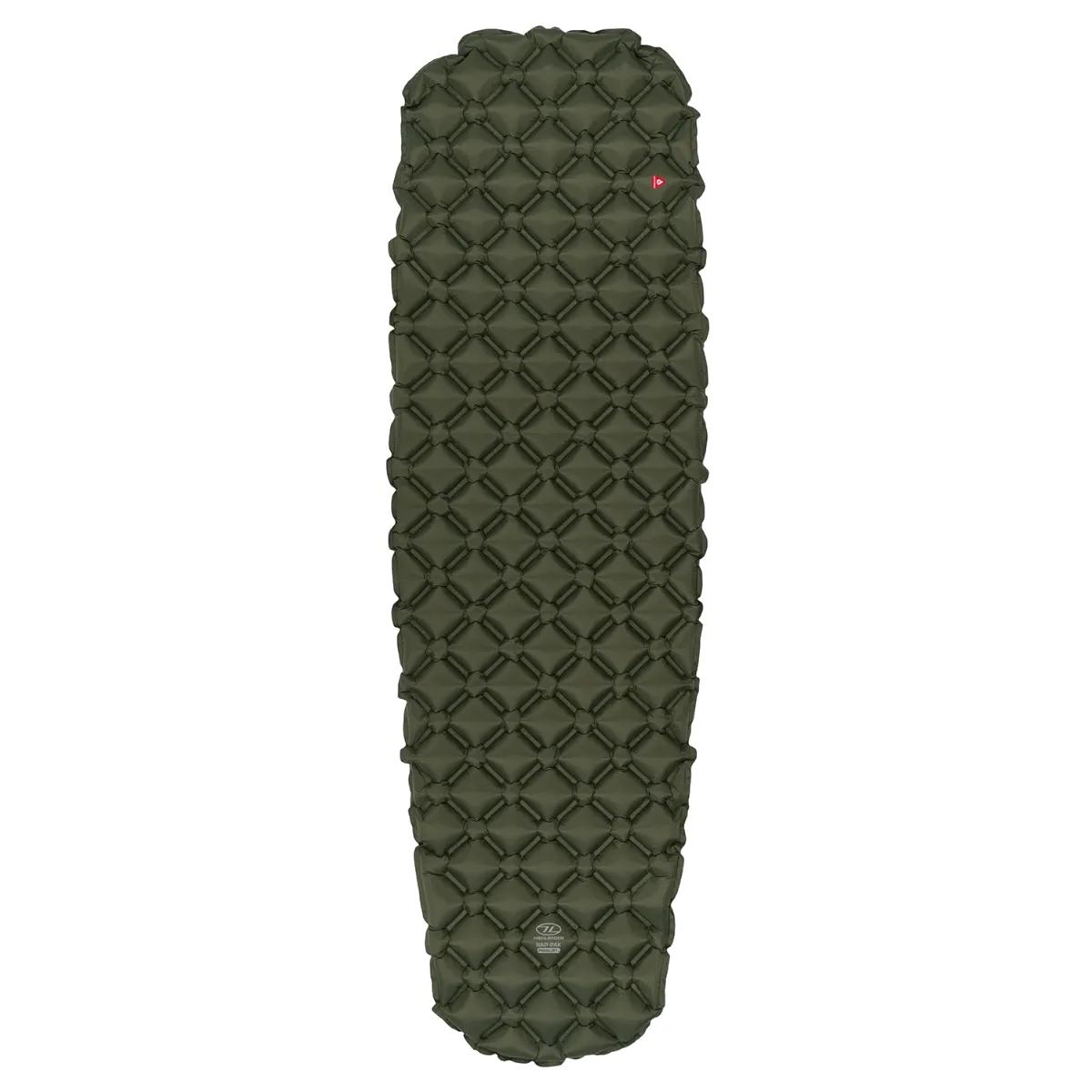 Highlander Outdoor  Highlander opblaasbare mat NAP-PAK Primaloft  Groen
