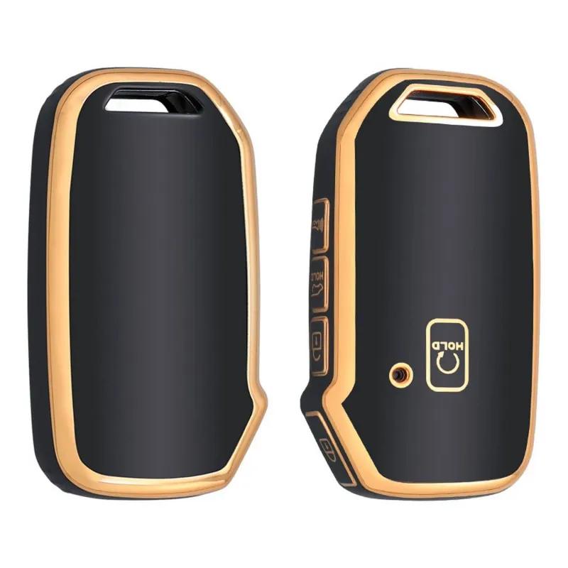 Dutch Shield  Sleutelhoesje  Kia goud D5  Black-Gold main product image