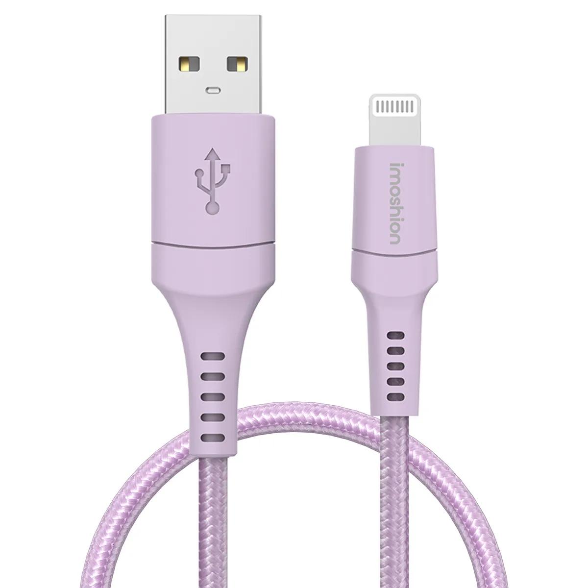 Imoshion  Lightning naar USB kabel 1 meter  Lila main product image