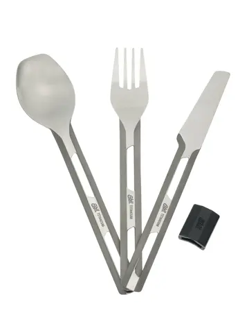 Esbit Camping Bestek Titanium Siliconen heft