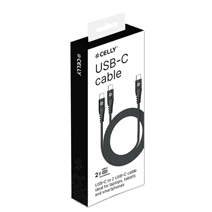 USB-C naar dubbele USB-C oplaadkabel 100W