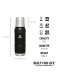 Stanley Artisan Thermosfles zwart - 1,0L