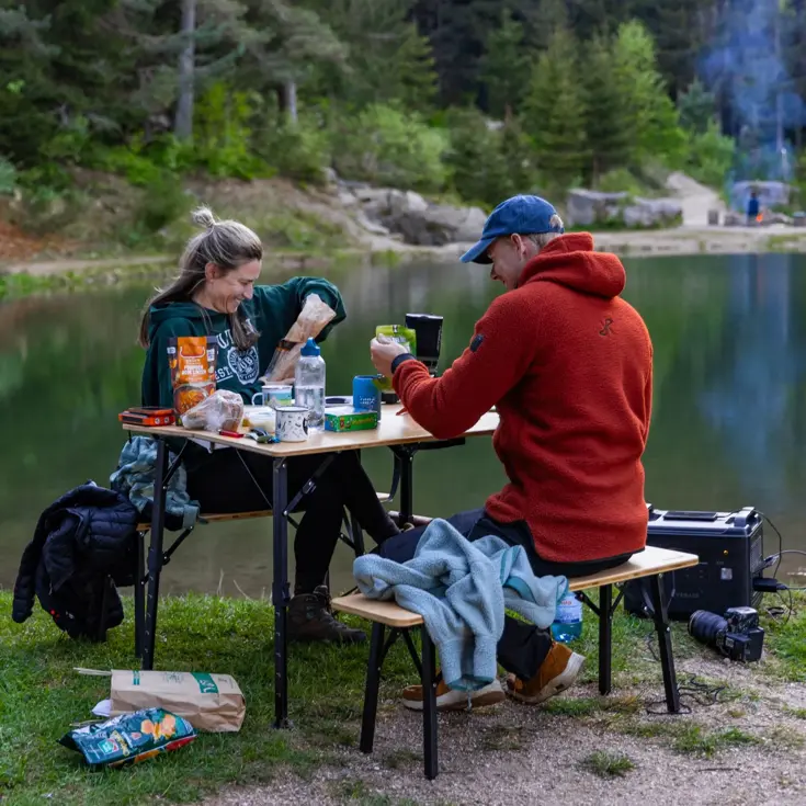 Flex Bamboe Kampeerset 100 cm - Familieset