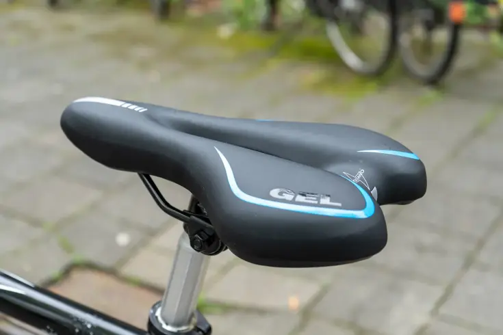 Voltano Gel Fietszadel Met Uitsparing