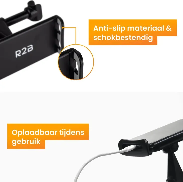 Stevige Tablet houder auto hoofdsteun