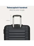 Kofferset – 3 Delig – 38L – Zwart