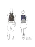 Basics Backpack Melange  | 22 L
