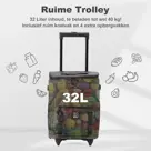 Brisby Boodschappentrolley - 32L