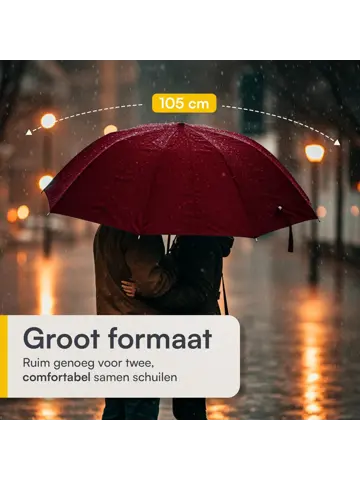 Stormparaplu met hoes