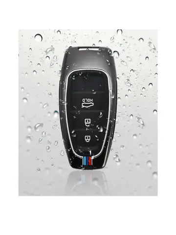 Metalen Sleutelhoesje voor Hyundai grijs J3