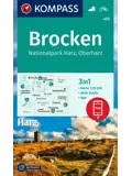 Wandelkaart WK455 Brocken NP Harz