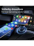 Mini 2-in-1 CarPlay & Android Auto Dongle V3 Rond
