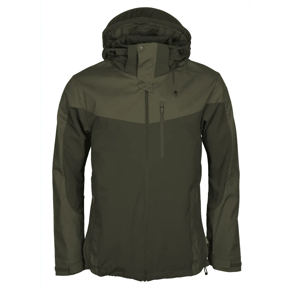 Pinewood  Finnveden Hybrid Outdoorjas Heren  Olijf Groen