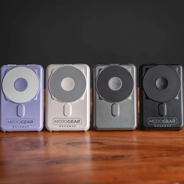 NovaMag Qi2 Powerbank 10.000mAh — Grijs