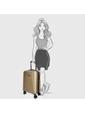 Edmonton - Handbagage koffer - 55cm - 35L