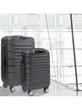 Kofferset – 2 Delig – 38L – Donkergrijs