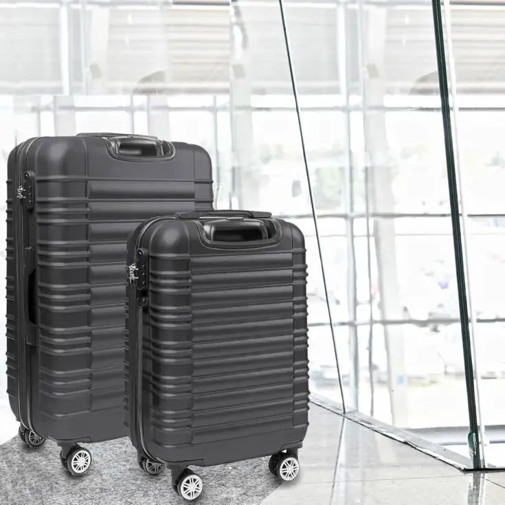 Kofferset – 2 Delig – 38L – Donkergrijs