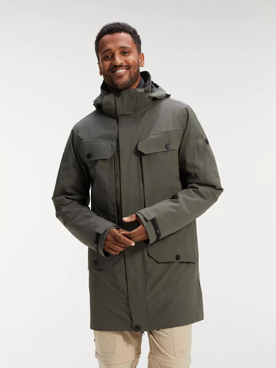 ANWB  Hylke  3-in-1 parka heren  Human Nature  Donker Kaki   S main product image