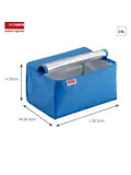 Sunware Square 24L koeltas 2 dlg - blauw