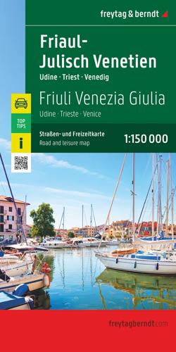 Wegenkaart Friuli - Julisch-Venetië